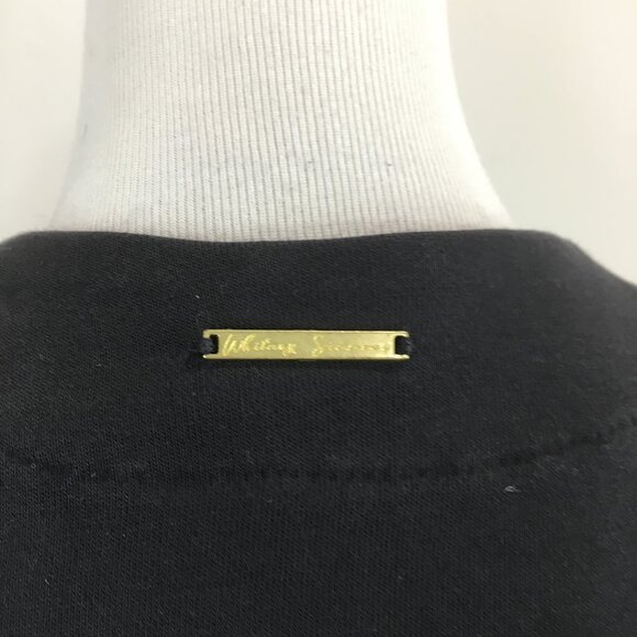 GYMSHARK Whitney Simmons Black Long Sleeve Open Front Cardigan Jacket - Picture 10 of 11